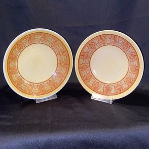 2 VTG MCM Atomic Onion Bowls